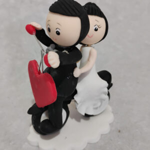 Adorno para torta de novios