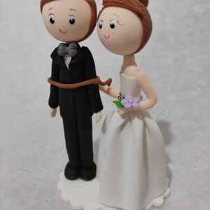 Adorno para torta de novios