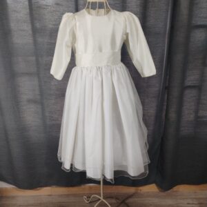Vestido talla 10, color beige