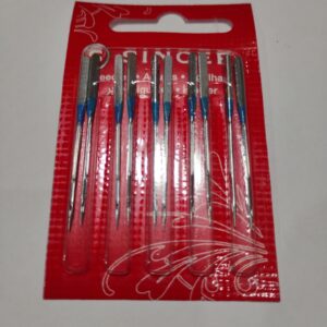 Aguja para máquina overlock casera