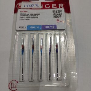 Aguja para máquina de coser, Cuero