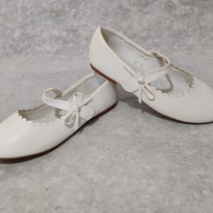 Zapatos blancos, talla 35