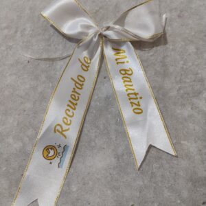 Cinta "Recuerdo de mi bautizo"